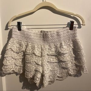 Lace shorts
